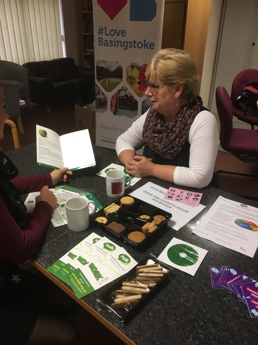 Our Community Development Manager, June, highlighting world mental health day in the workplace #WorldMentalHealthDay #WMHD17