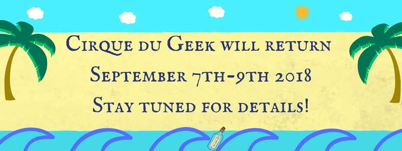 CirqueDuGeekCon's tweet photo. https://t.co/zXPIzBr1oK