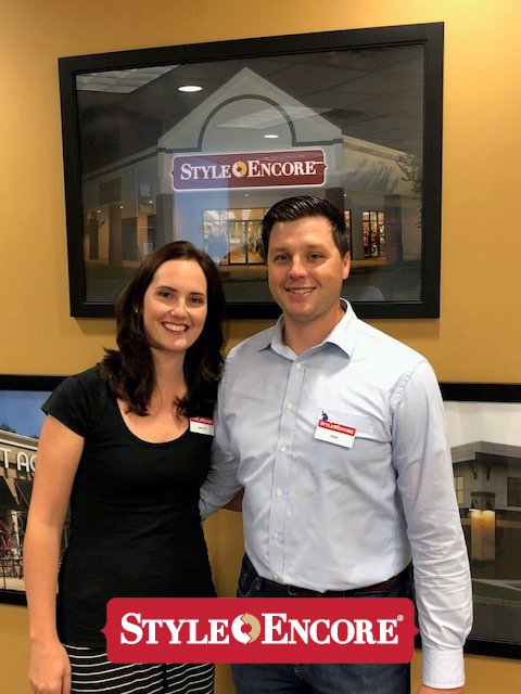 WinmarkResale's tweet image. Congrats to Ashley &amp;amp; Dan Boyce on becoming business owners! They purchased their first @StyleEncore and will open it in #London, #Ontario. 🎉