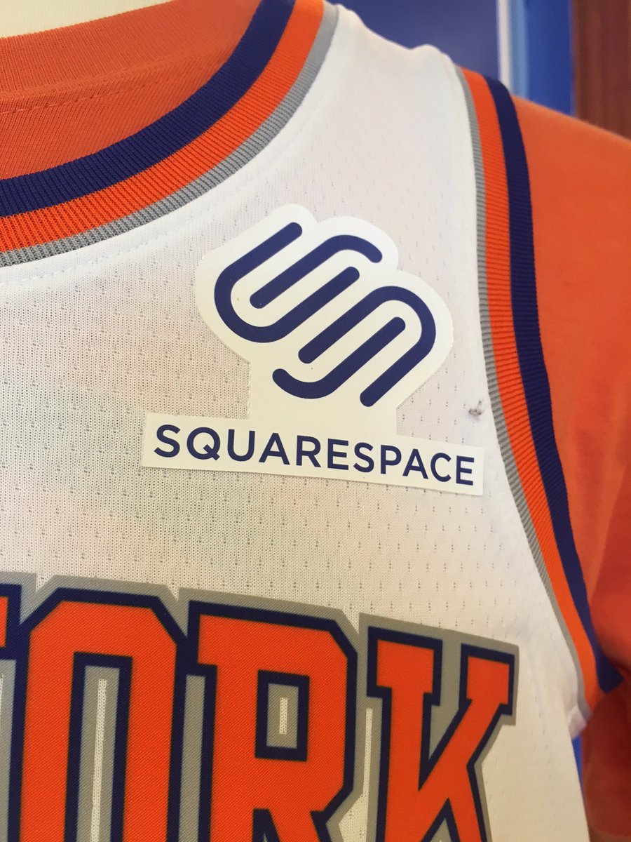knicks jersey sponsor