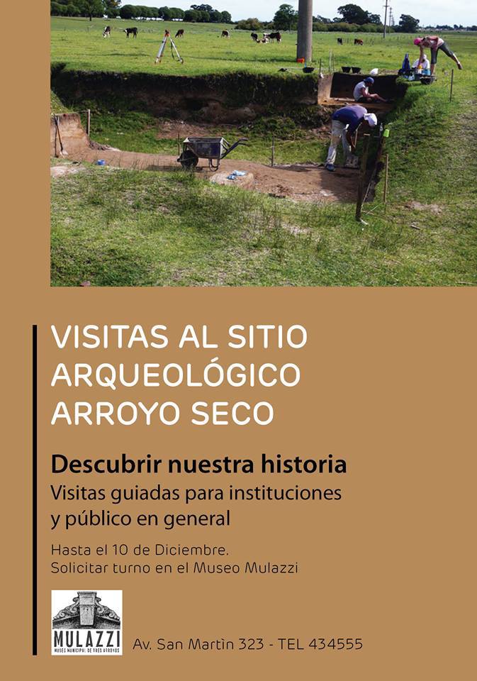 Visitas guiadas al Sitio Arqueológico Arroyo Seco museomulazzi.com/novedades/visi…