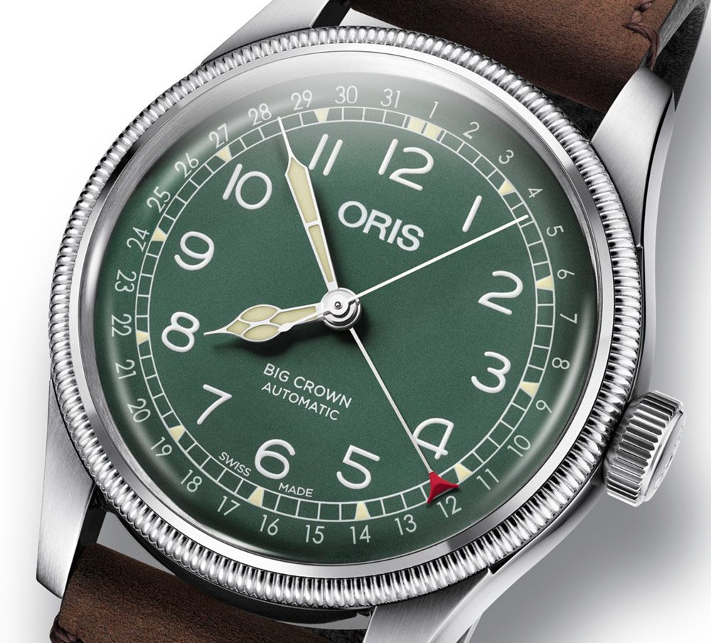 watches24com's tweet photo. Oris Big Crown D.26 286 HB-RAG Watch - via @aBlogtoWatch https://t.co/ChmffqT0yn #Oris #BigCrown #Crown #WatchRelease #LimitedEdition #D26 https://t.co/gEGcksLPxV