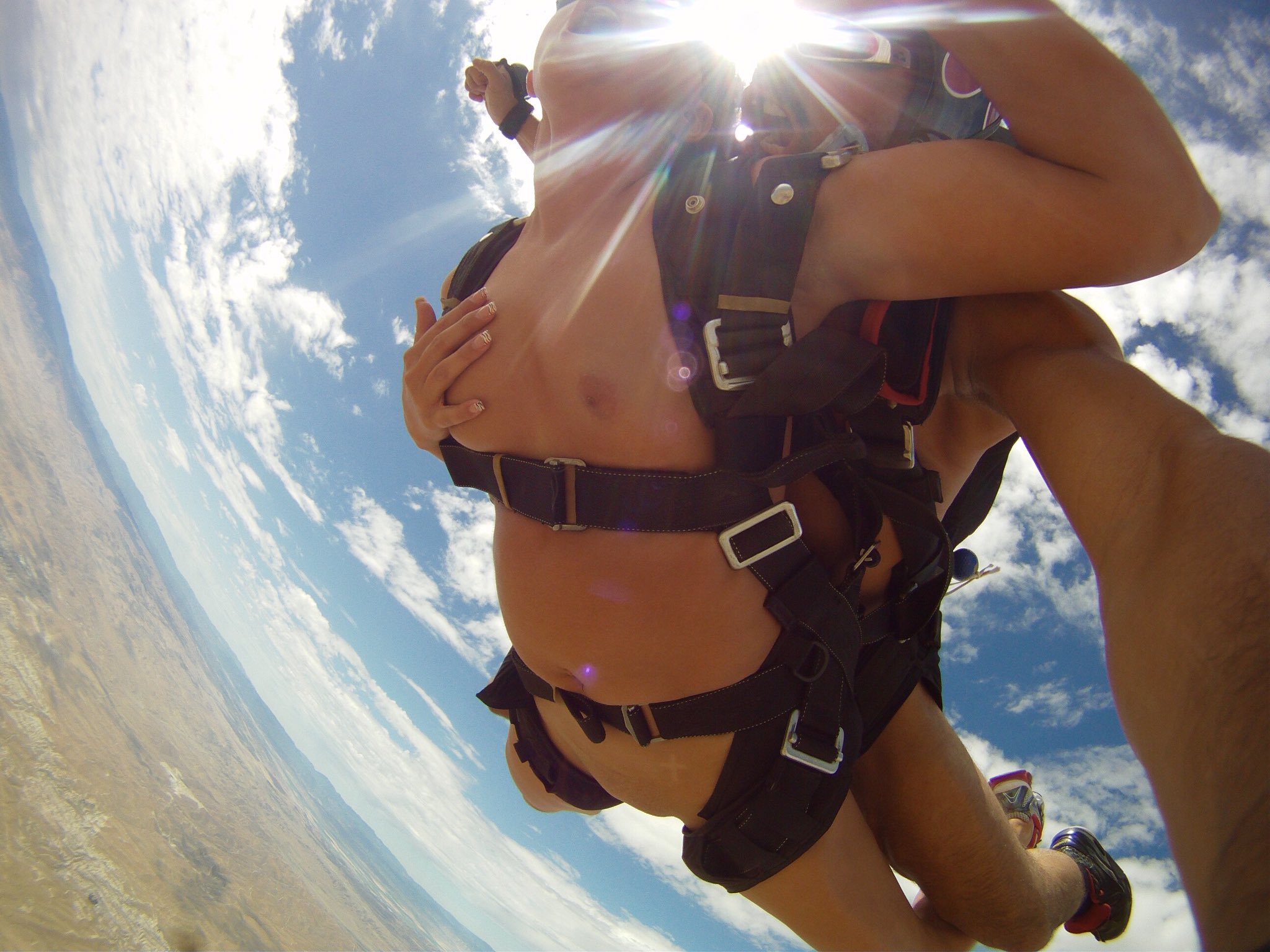 Voodoo on Twitter: "#Sex while #skydiving. 