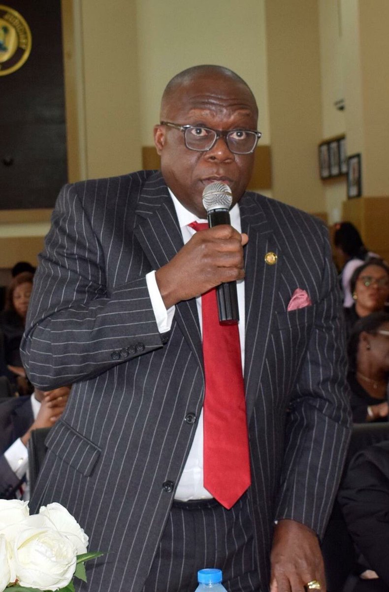 nijikazeem's tweet photo. At The Lagos State Judiciary 2017/2018 Golden Jubilee Legal Year, Bar/Bench Forum held at Fowyer High Court, Igbosere, Lagos. https://t.co/Pce0HukSBV