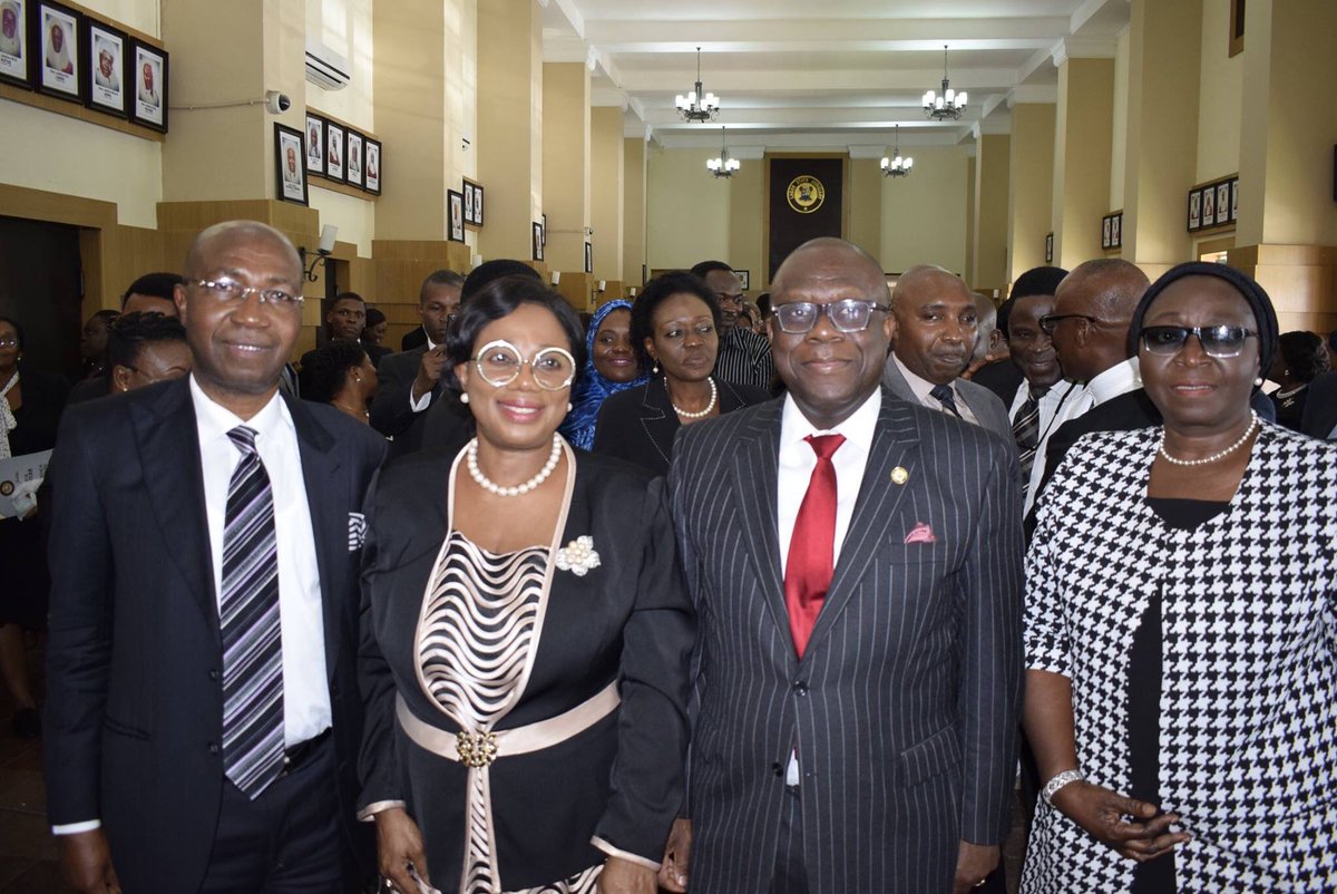 nijikazeem's tweet photo. At The Lagos State Judiciary 2017/2018 Golden Jubilee Legal Year, Bar/Bench Forum held at Fowyer High Court, Igbosere, Lagos. https://t.co/Pce0HukSBV