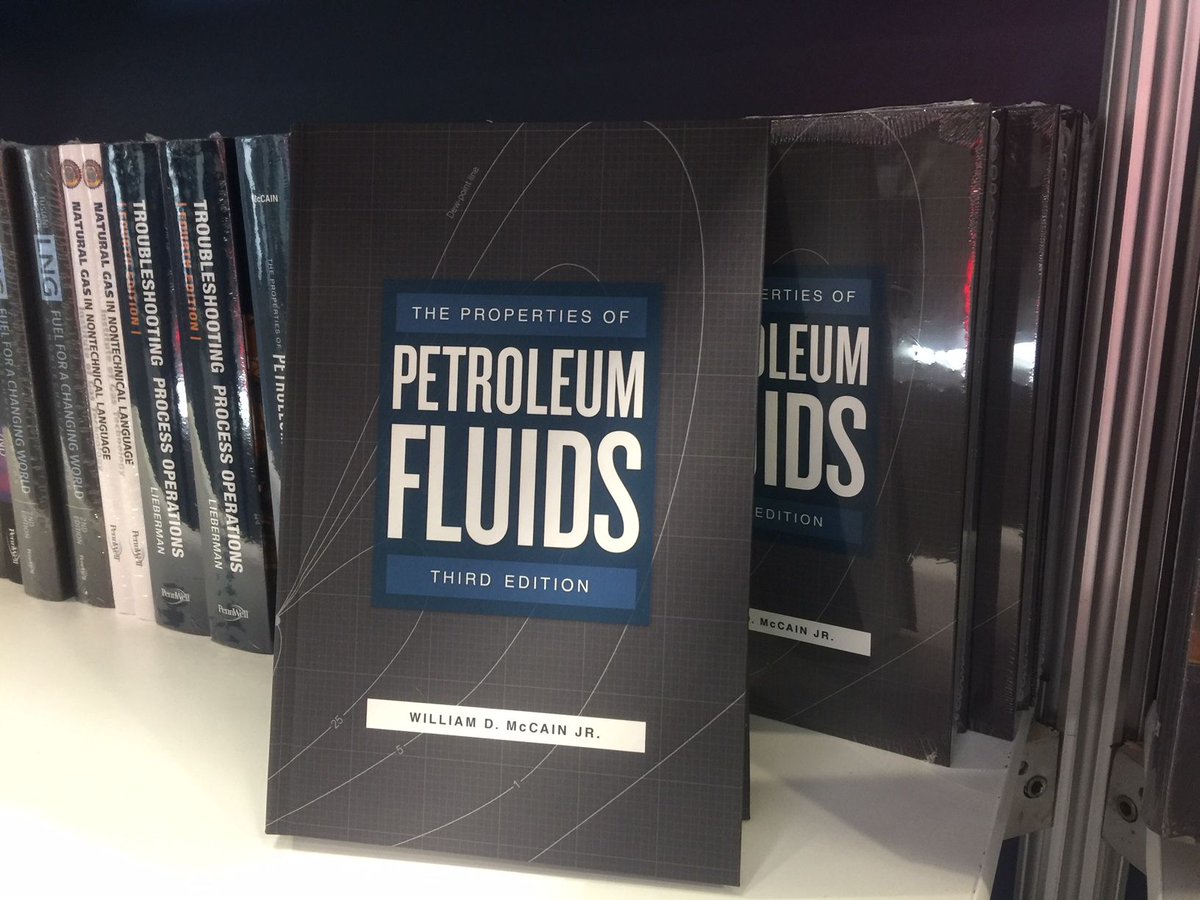 Stop by the PennWell bookstore, 1344, at #speatce and get your copy of the NEW third edition of, "Properties of Petroleum Fluids."