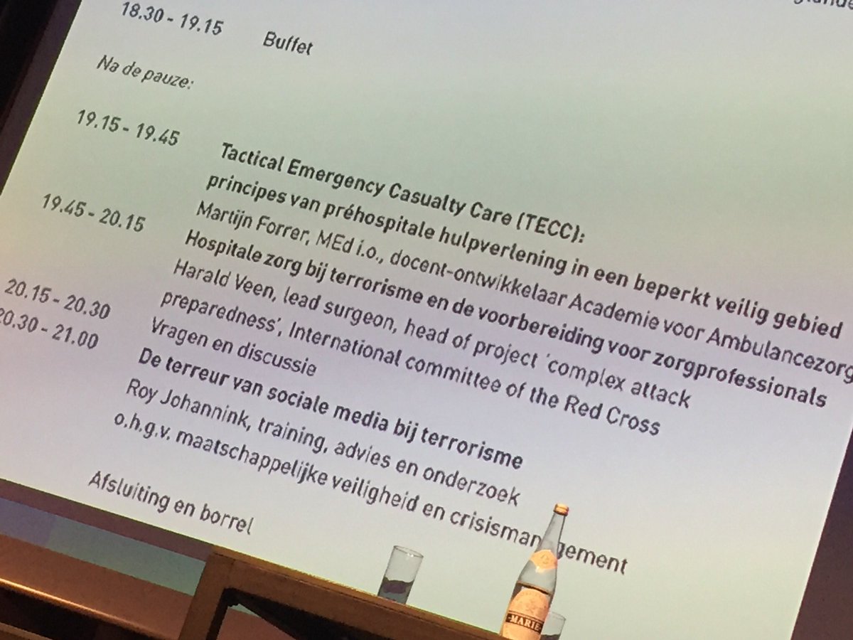 Succes zo, Martijn, met je praatje over TGB/TECC tijdens symp @traumacentrumwest!p