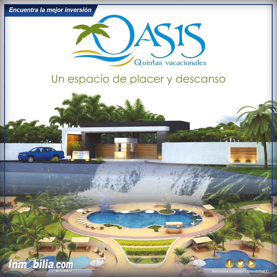 Inmobiliaec's tweet photo. Oasis Quintas Vacacionales 15% de entrada Saldo a 48 meses sin intereses. Lotes de 1200m² Más Info: https://t.co/3GnmWcTpGs https://t.co/iwPWXXAsOk