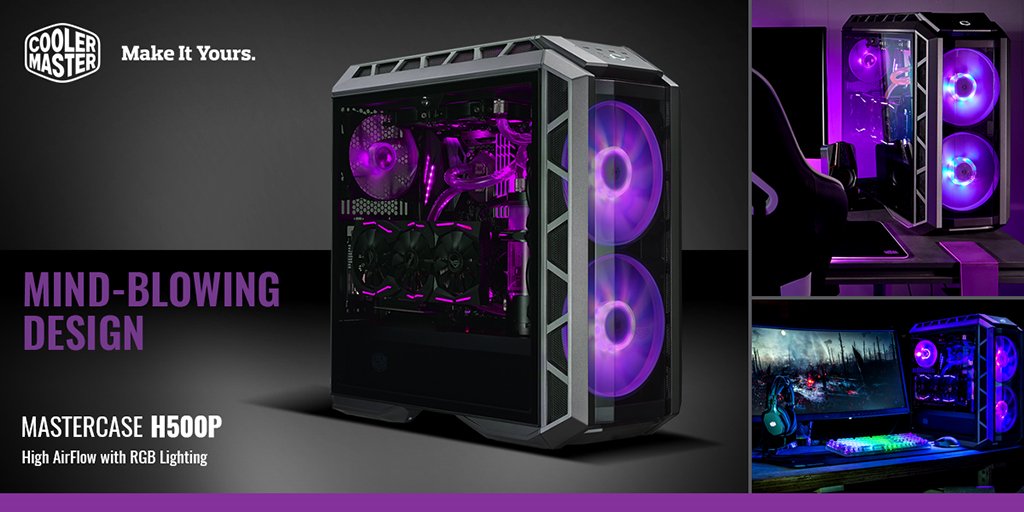Extra 200mm RGB fans for the H500P 