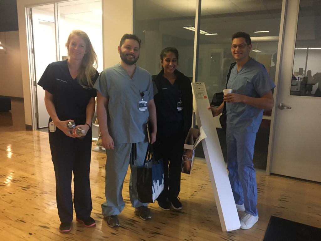 TMCInnovation's tweet image. . @alleviant heading out this morning to their animal study! #TMCx