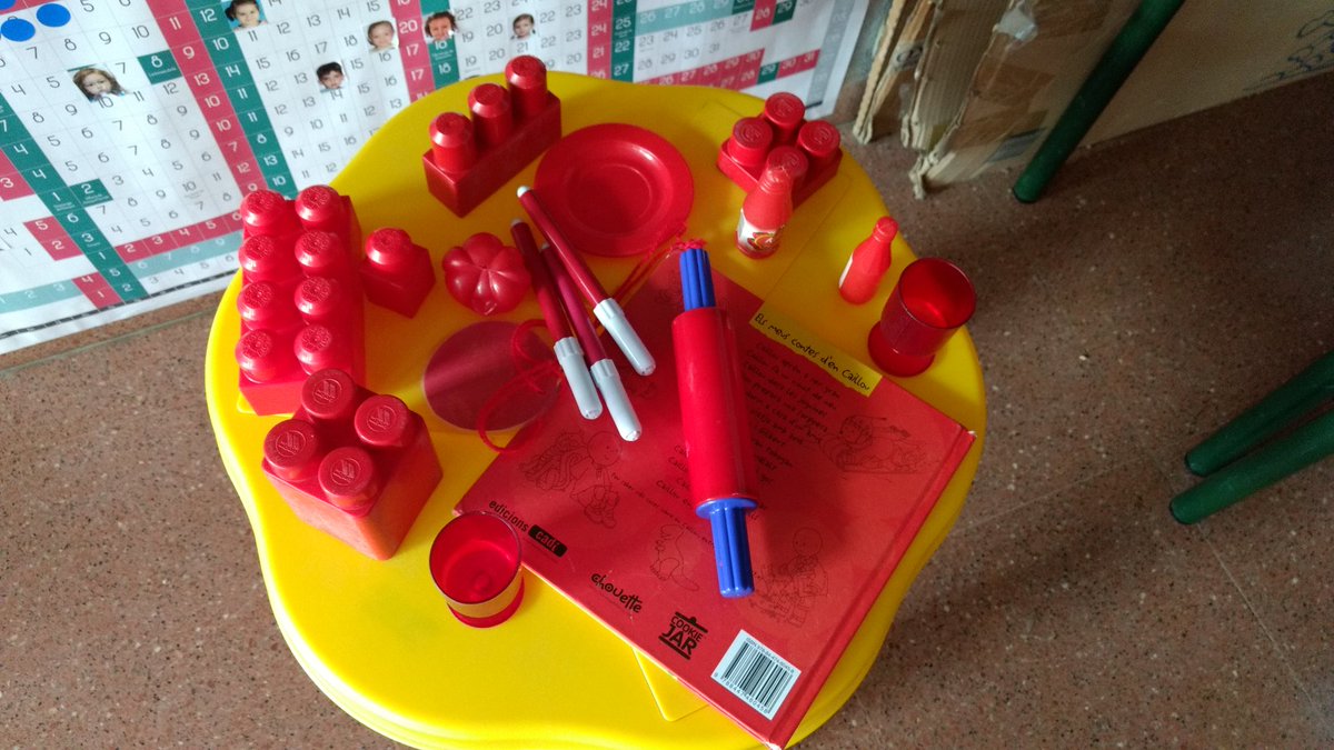 Laura Ainoza on Twitter: "Treballem el color vermell buscant ...