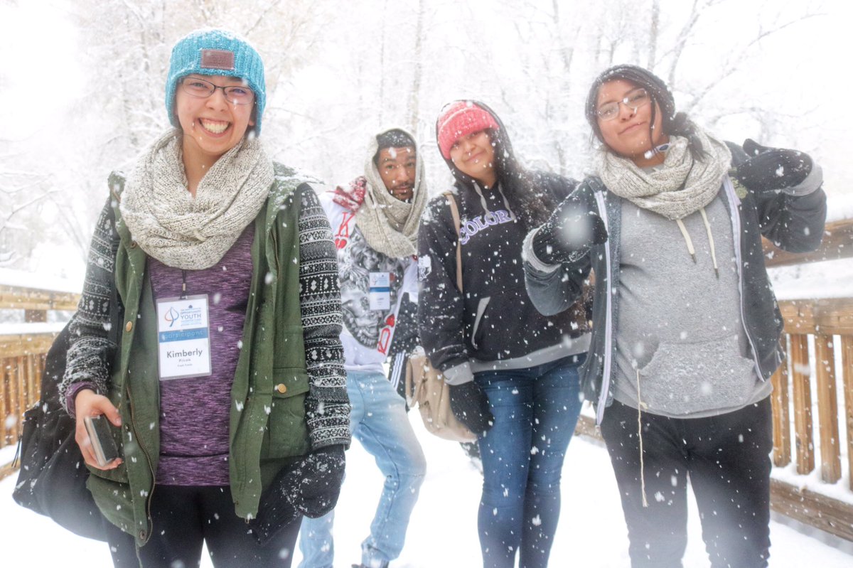 naturalleaders's tweet image. Yesterday, the #FreshTracksAction crew led a hike and community building session with all @AspenFCS #OYIF youth leads. An absolute blast!