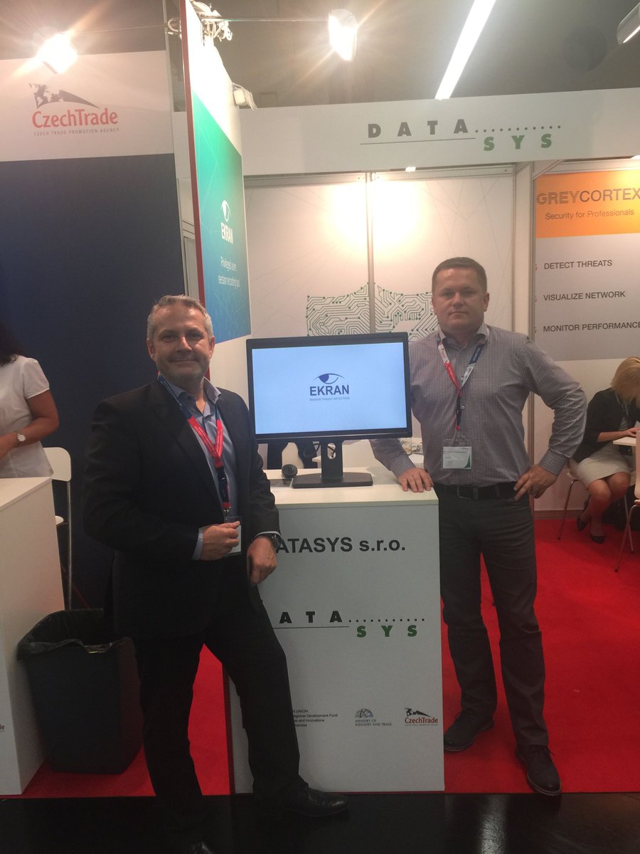 datasysDS's tweet photo. Naši kolegové Radim Friedel a Petr Slavík dnes na konferenci IT-SA v Norimberku! :ok_hand: #itsa #itsummit #datasyscz #czechit #ekran https://t.co/YxaRPmrqN1