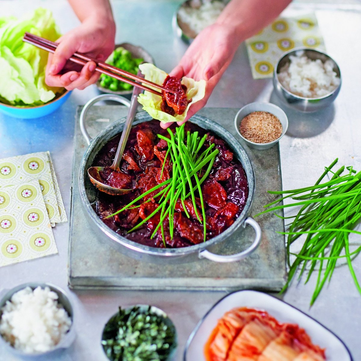 Next Korean cookery class Sat 21 Oct <a href="/Divertimenti/">Divertimenti Cookery School</a> ~featuring this rather delicious spicy duck. Info and tix: divertimenti.co.uk/cookery-school #kfood