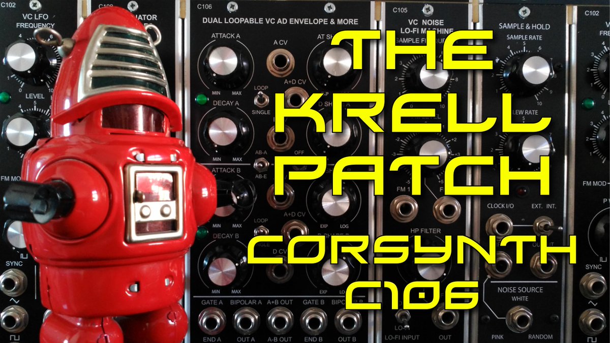 Corsynth's tweet photo. Krell Patch using the C106 Dual Loopable VC AD Envelope. https://t.co/cbFKBINCMN #modularsynth #krellpatch #mumodular #5umodular https://t.co/DeFkAKjW3p