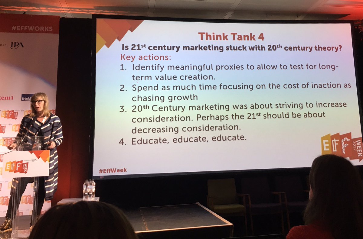 digitalroo's tweet photo. @EffWorks think tank - "Spend as much time focusing on cost of inaction as chasing growth" #effwork https://t.co/i2E2jf53ZL