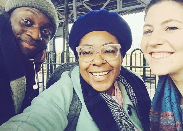 tiatafahodzi's tweet photo. #stagemanagementday big ๐tf love๐ to our 2017 SMs #mixedbrain SM #MarthaMamo and #goodtiata SM #NaomiBBrooks https://t.co/6kTe4oSlJY