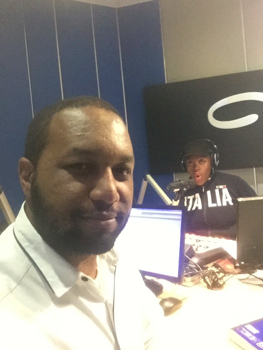 Tonybuys1's tweet photo. On vuma fm with the queen @PatriciaMalemia https://t.co/RrwbrxsvFi