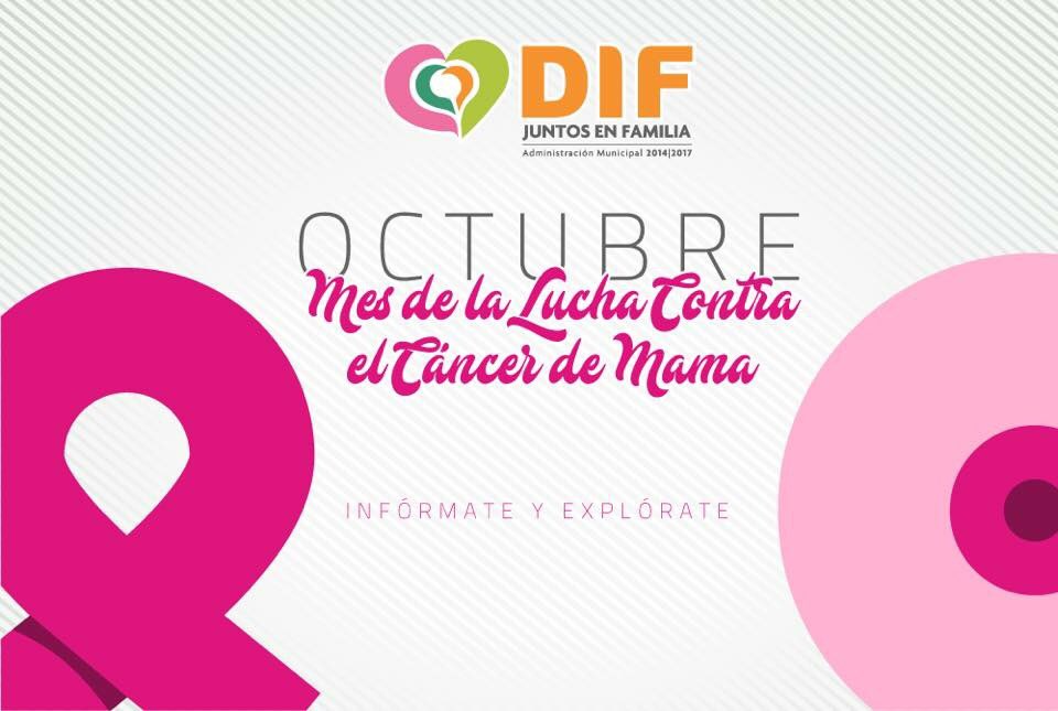 DIF_Torreon's tweet photo. OCTUBRE
Mes de la lucha contra el cáncer de mama.
@JorgeMoranD https://t.co/CYCaWhwz6R