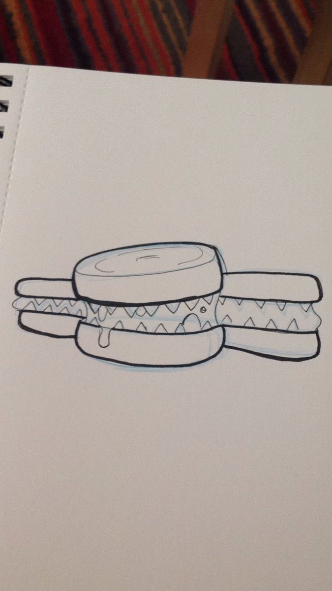 BelugaToons's tweet photo. Horreos #Inktober #FoodFright https://t.co/2TnsngLTvC