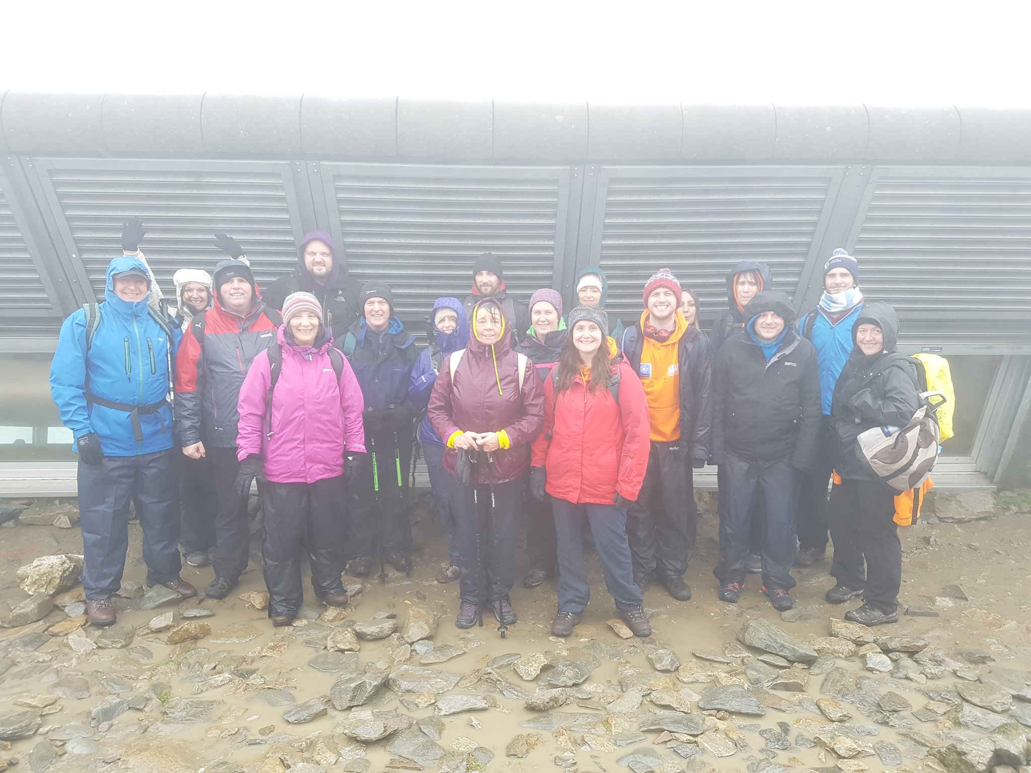 Stockport Homes on Twitter "23 members of staff reached the Snowdon