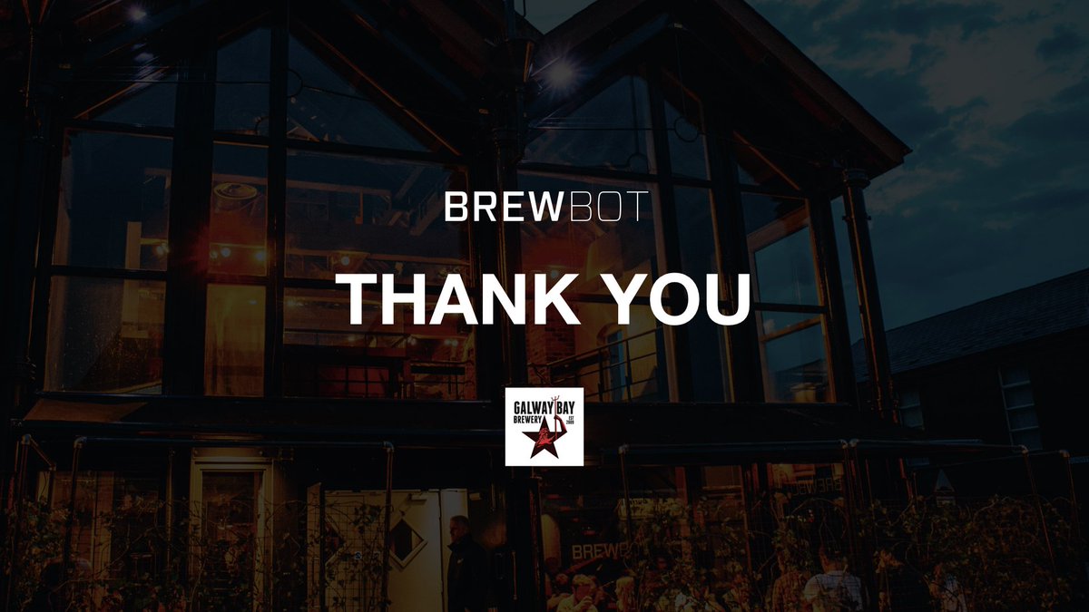 We're over the moon to confirm that <a href="/galwaybeer/">Galway Bay Brewery</a> have acquired the bar from Brewbot. So pleased to pass the torch to such worthy owners. 🍻