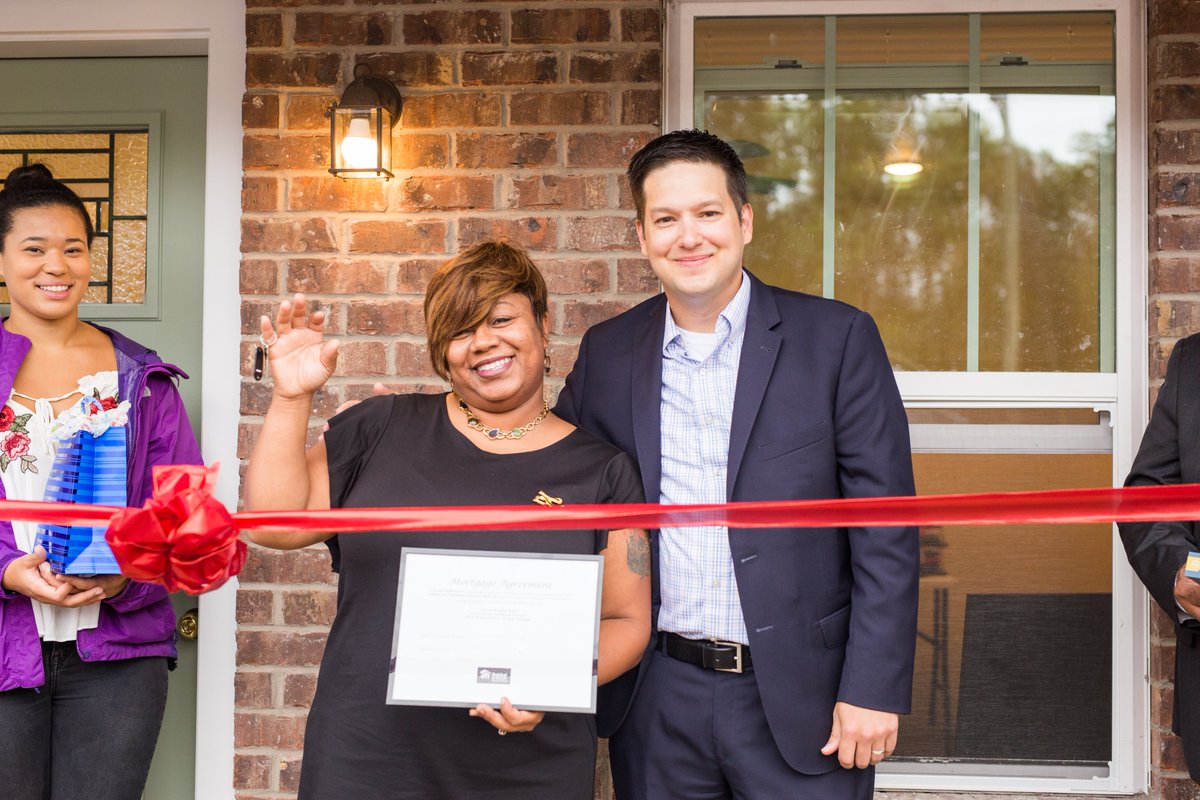 We are proud to sponsor Habitat for Humanity & help build homes for great folks like Tanika Robinson pictured w Zander EVP Josh Vollet picitter