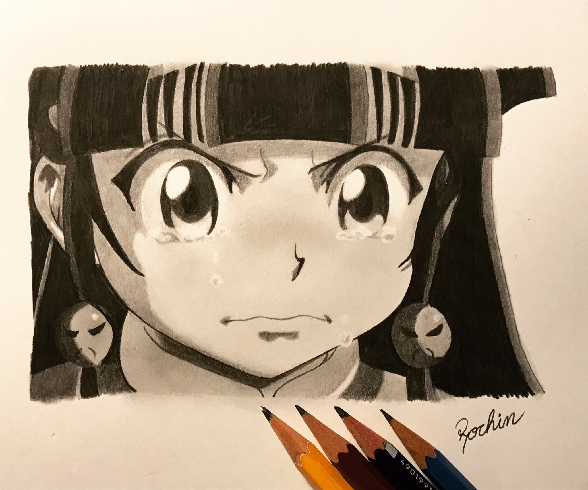 鉛筆画家 りょうちん 息抜き作品 鉛筆画家が割と本気で描いたアニメシリーズ 笑 ハンターハンターアルカ完成 ハンターハンター アルカ 鉛筆画 イラスト アニメ 絵描きさんと繋がりたい T Co Wdc2hn7bwx Twitter