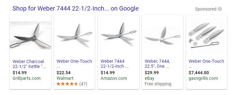 I think I'll take the one on the left b/c of course I have an extra $7438 that needs to be spent <a href="/WeberGrills/">Weber Grills</a>