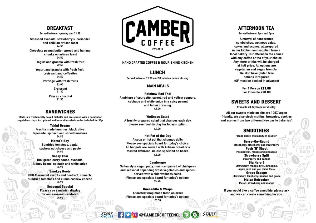 Our #newmenu begins next week. We are giving away an #afternoontea for 2. Just like our page and share this post to win

<a href="/TheVeganSociety/">The Vegan Society</a>