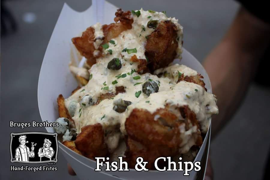 Hey guys were back on streets serving all your favorite Frites. <a href="/chiftf_aon/">Food Trucks at AON</a> right on Columbus drive!