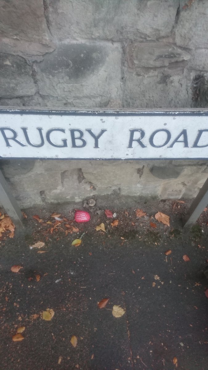 Spotted one! Wise words from #LeamRocks