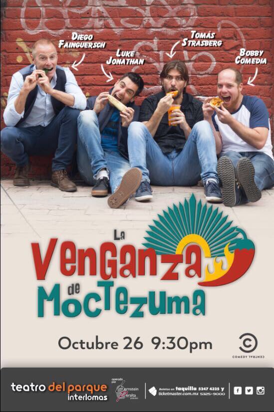 INTERLOMAS andá preparándote porque se viene #LaVenganzadeMoctezuma en <a href="/teatrodelparque/">Teatro del Parque</a>