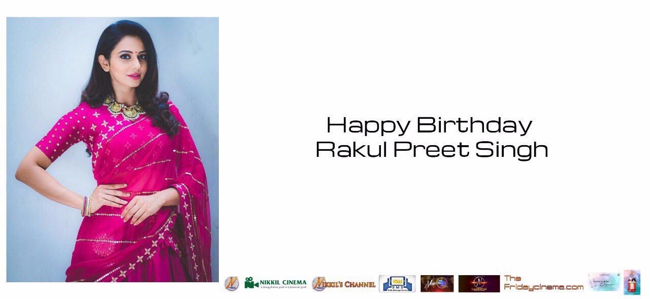 Happy birthday Rakul Preet Singh 