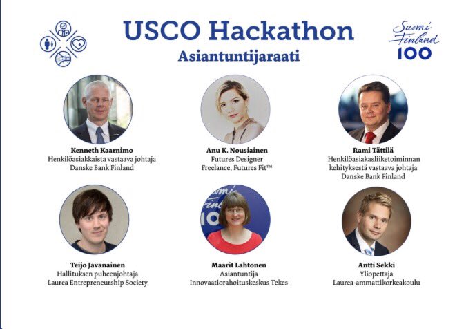 #uscohack tiimien työ päätöksessä, nyt tuomaroinnin vuoro. 18 kirjallista esitystä pitch-videoiden alle 😅 luettavana!