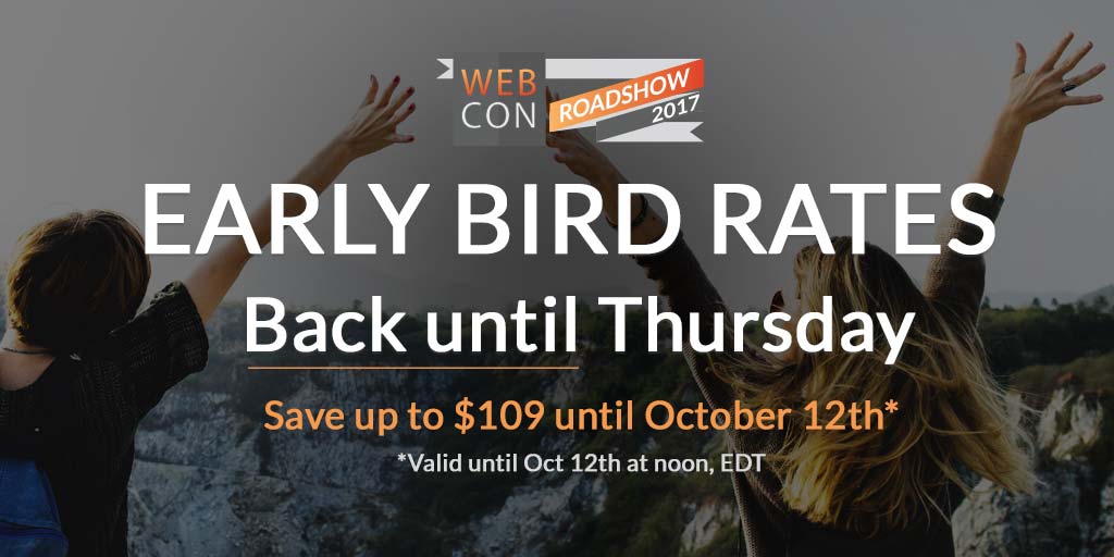 We're feeling thankful! Need more time? You got it. ow.ly/og4c30fMm4P #multifamily #marketing #conference #awards #Toronto