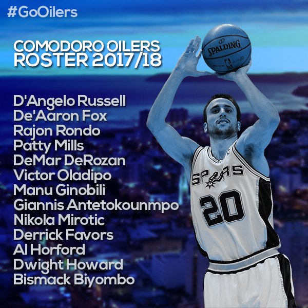ComodoroOilers's tweet photo. YA HAY PLANTEL
En el día de ayer, se realizo el draft de la división, siendo Giannis Antetokounmpo la primera elección #GoOilers https://t.co/kgdCWc3Ail