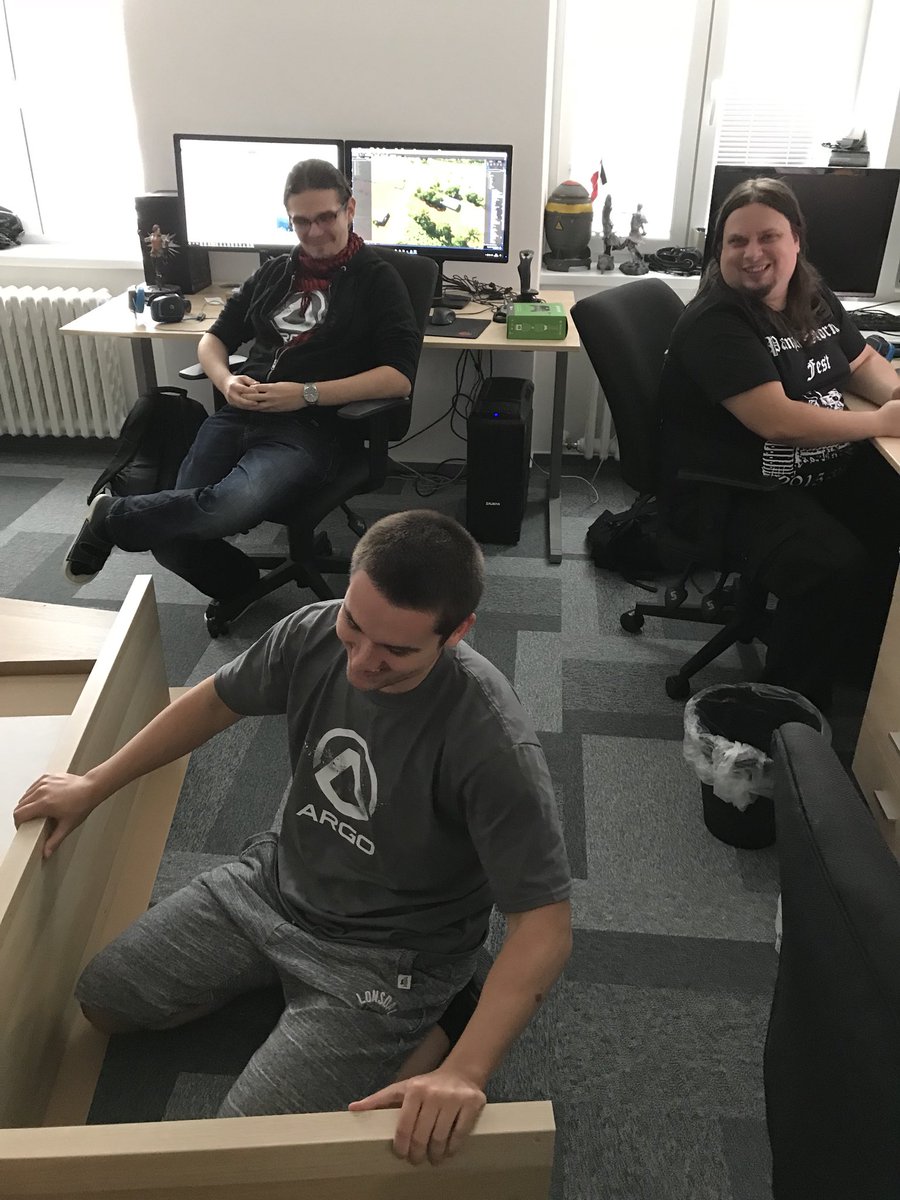 Lynxator's tweet photo. Row, row, row your... shelf? @projectargogame https://t.co/45KzcvuEPs