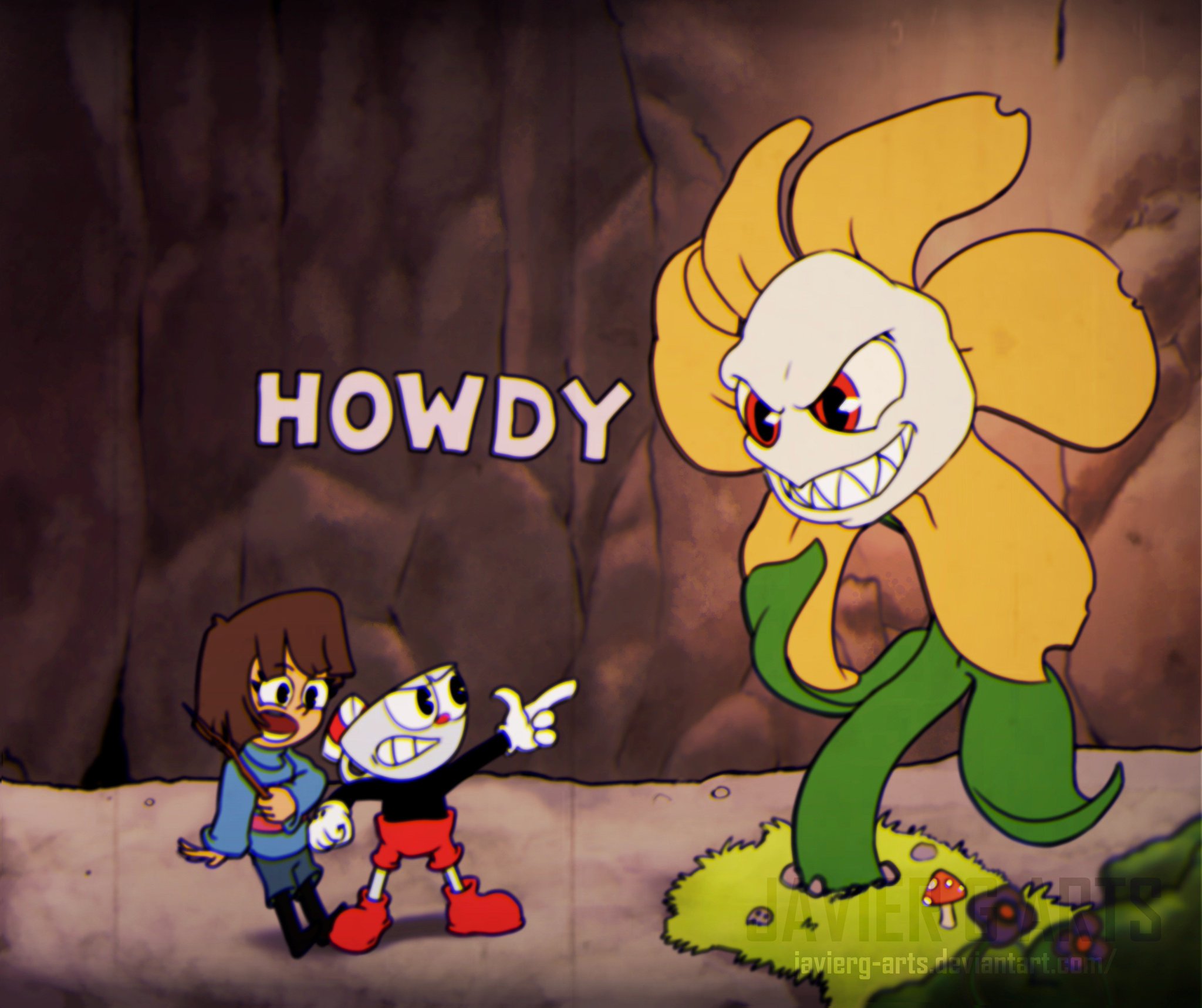 Javier Guerrero 🦉 on Twitter: "BOSS BATTLE #cupheadfanart 