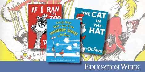 educationweek's tweet photo. Is "The Cat in the Hat" racist? https://t.co/nKL4sRpD9j https://t.co/Bb7aWi3WL5