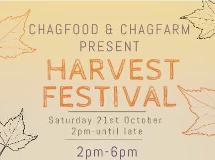 Date for your diaries! Don’t miss our #chagfarm harvest festival on 21 Oct 🎃 Full details here: bit.ly/2gtNuIn