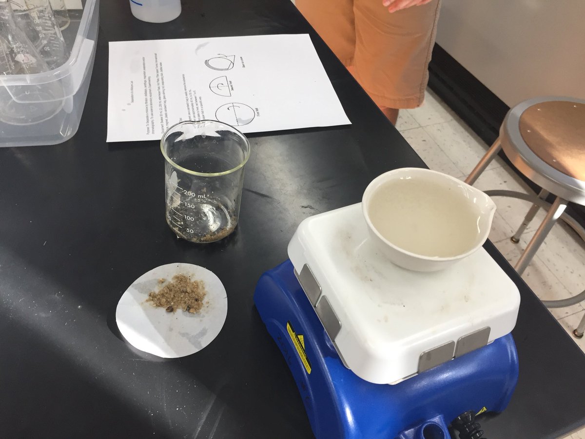 Mr_bperry's tweet photo. #UsingModels #Inquiry #Chemistry #SeparatingMixtures https://t.co/gcClbV5pSM