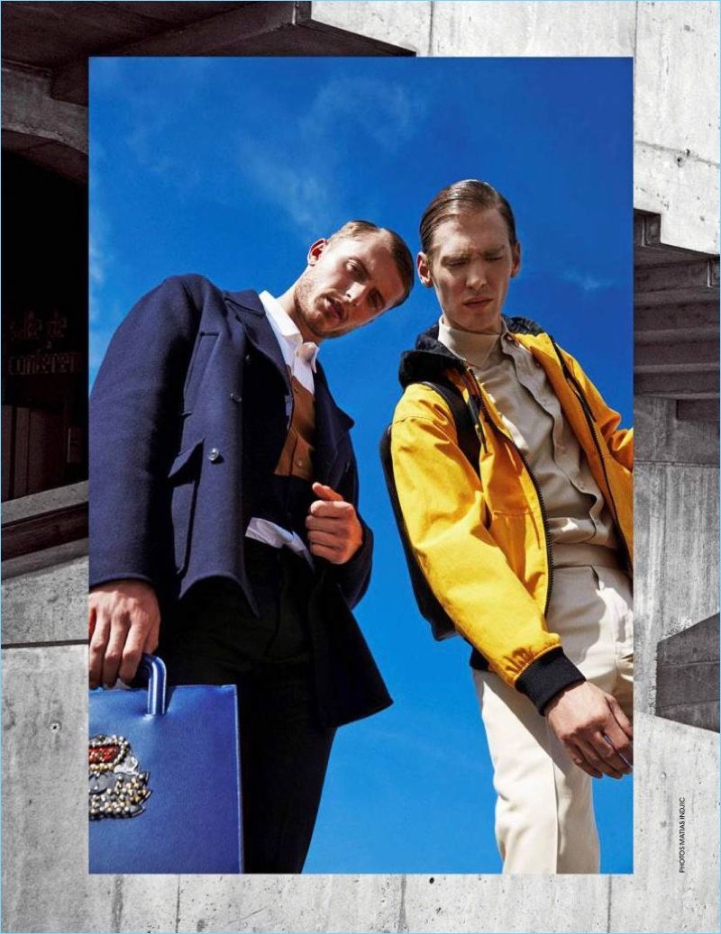 thefashionisto's tweet photo. Energie Urbaine: #JeremyDufour & #MaxRendell for Madame Figaro https://t.co/Sfcak9g3bA https://t.co/ARg7tQLuSN