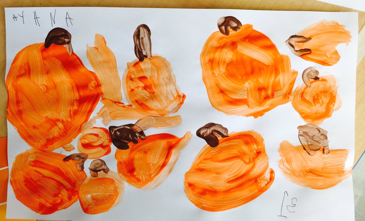 Gennaro_K2's tweet photo. "I painted 13 pumpkins."
Observational painting turned into a counting activity! πππ#childbasedlearning #fdk #pdsb https://t.co/G2KhTgy6XM
