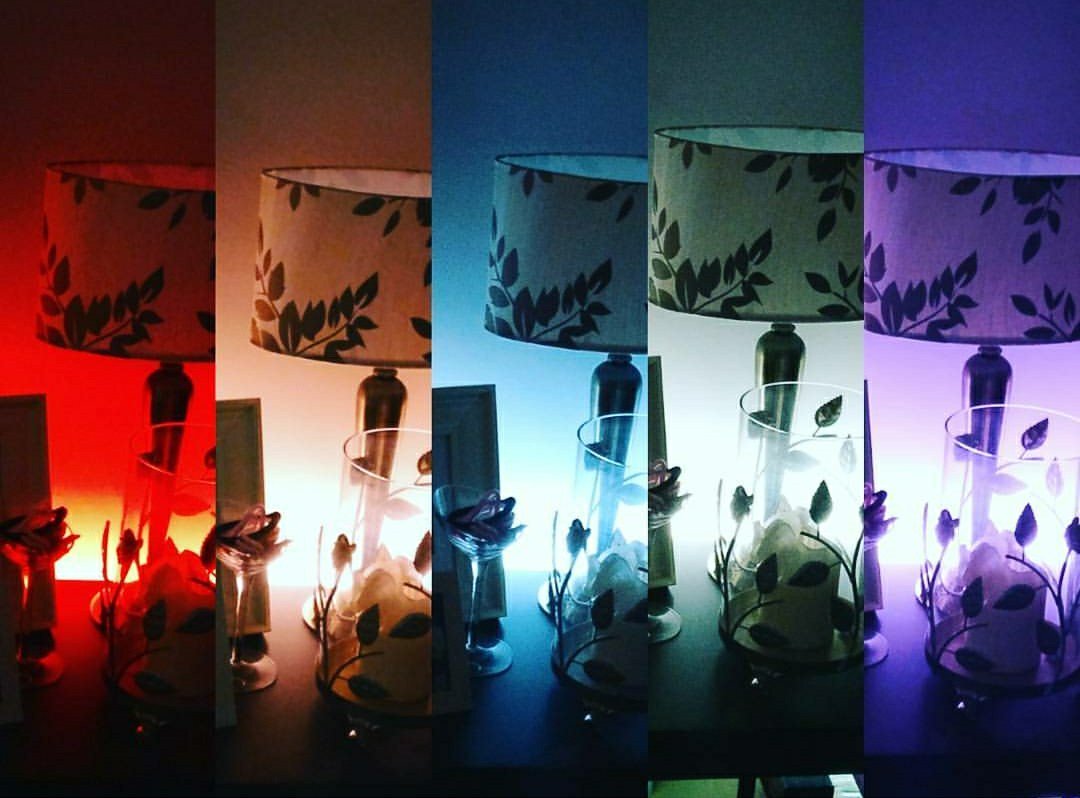 leannevau's tweet image. WiFi controlled ambient lighting 💡#D1mini