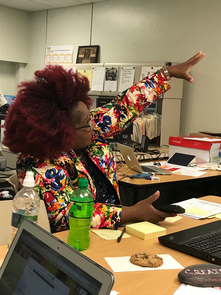 RecDebbie's tweet image. GREATER - Drop the mic!!! #YEC. #REC. #fellowsachieve@ytownschools