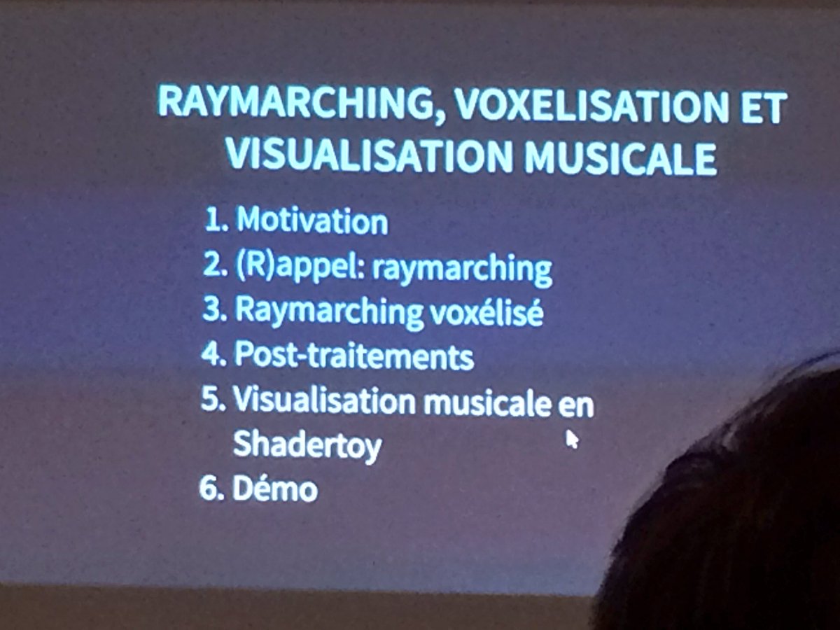 ArollaFr's tweet image. Et maintenant du raymarching pour visualiser la musique ! @CreaCodingParis