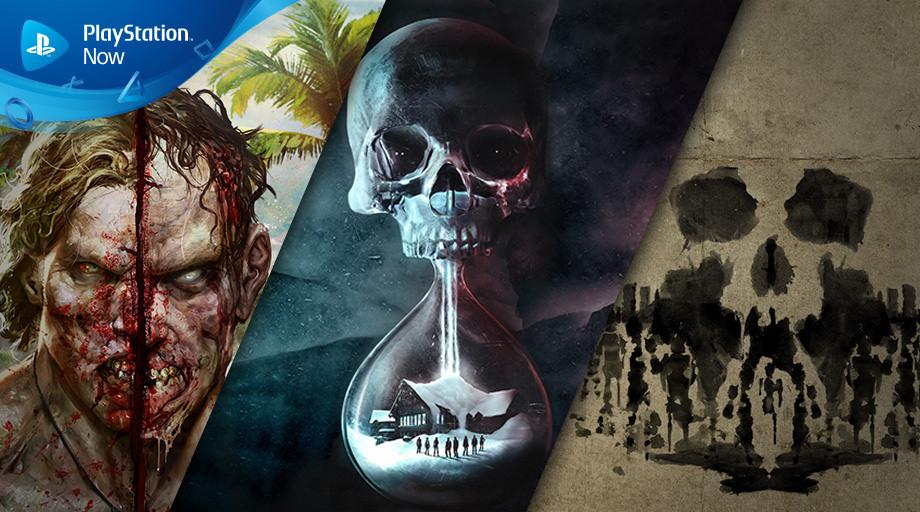 scary games on ps now