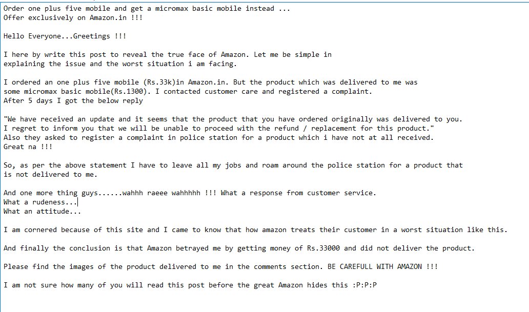 itsme_shank's tweet image. @amazon Disappointment is ....see below :(

Order id : # 405-9473529-5868335