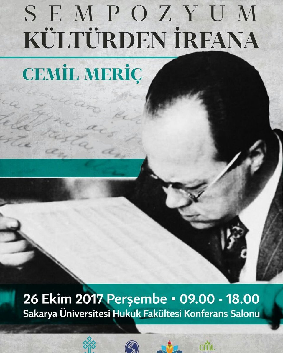 CemilMeriçSempozyumu (@cmlsempozyum) on Twitter photo 